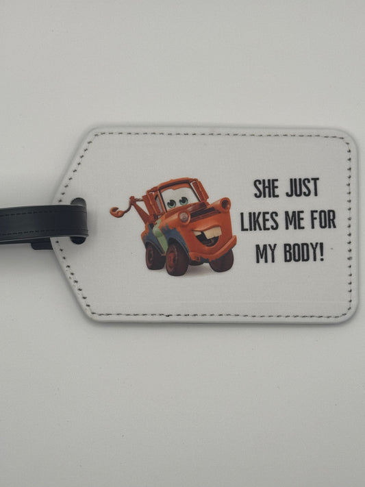 Fun & Colorful Personalized Luggage Tag